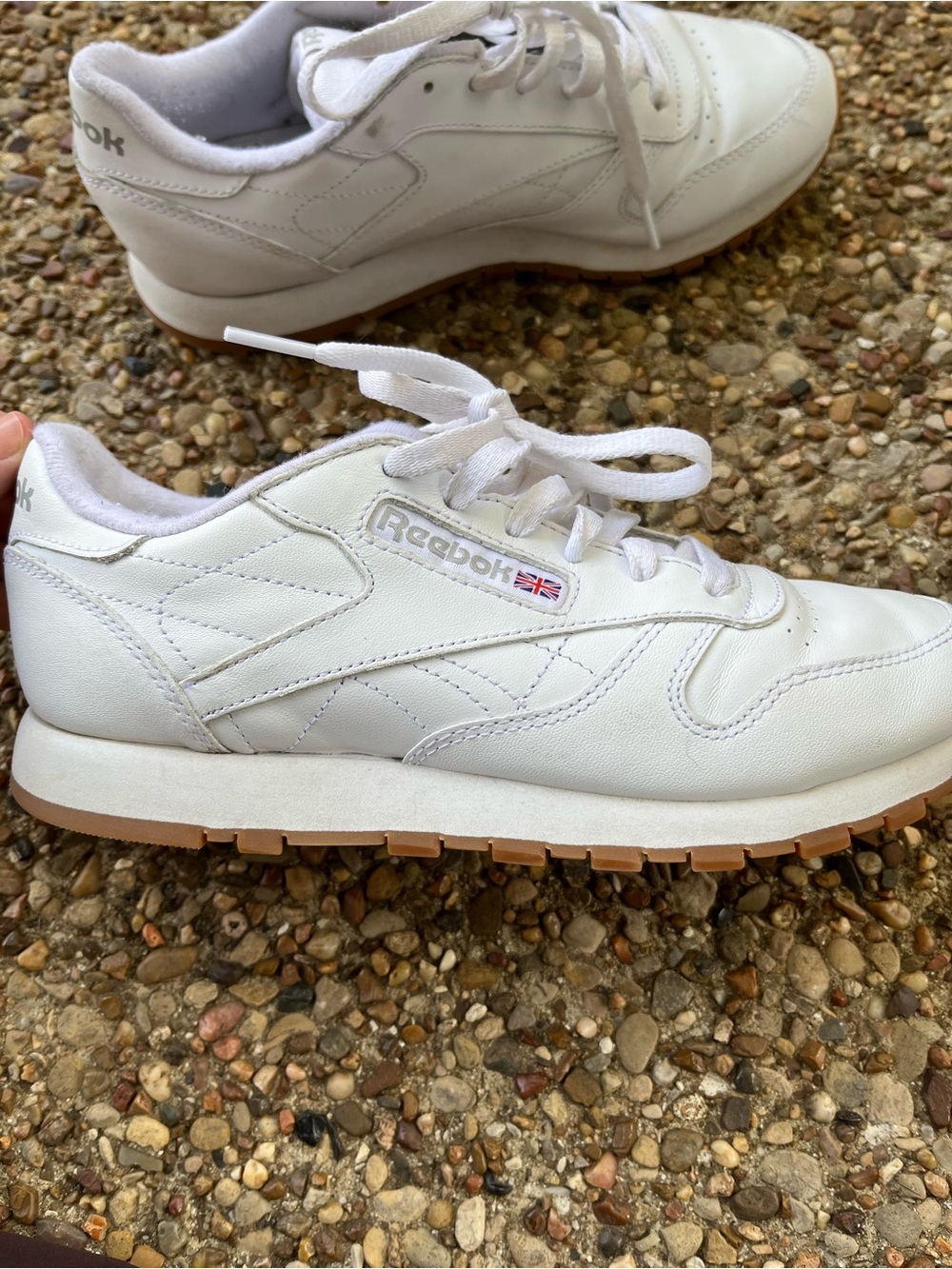 Reebok Classic Leather Sneakers in White